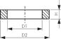 Preview: Vulkanfiber-Dichtringe, DIN 7603 A