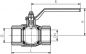 Preview: Kugelhähne zweiteilig Messing vernickelt IG mit vollem Durchgang silikonfreie Fertigung von 16 bis 80 bar, alle Größen
