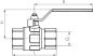 Preview: Kugelhähne für Trinkwasser DVGW & KTW geprüft, IG, EN 13828, Messing verchromt, von 25 bis 50 bar, Hahn, Kugelhahn, Wasserhahn, Trinkwasserhahn, alle Größen