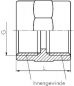 Preview: Gewindemuffen PVC-U (nur für Kunststoffgewinde), PN 10, alle Größen