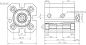 Preview: Kompaktzylinder, einfachwirkend, ISO 21287 (Eco-Line), Zylinder, Kolben, Hub, Pneumatikzylinder, Isozylinder, Iso-Zylinder