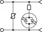 Preview: Normstecker für Magnetspulen (mit Schutzbeschaltung & LED-Anzeige), Stecker, Ventilstecker, Spulenstecker