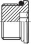 Preview: Verschlussschrauben mit O-Ring mit UNF-Gewinde, V4A, bis 630 bar, Stopfen, Verschraubung, Verschlusstopfen, alle Größen