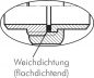 Preview: Verschraubungen mit Innengewinde - flach dichtend, Edelstahl 1.4408 bis 16 bar, Nippel, Verschraubung, alle Größen