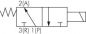 Preview: 3/2-Wege-Magnetventile mit Federrückstellung M5, Ventil, YPC, Baureihe YSV200, 0-8 Bar, Magnetventil, Wegeventil