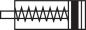 Preview: Kompaktzylinder, einfachwirkend, ISO 21287 (Eco-Line), Zylinder, Kolben, Hub, Pneumatikzylinder, Isozylinder, Iso-Zylinder