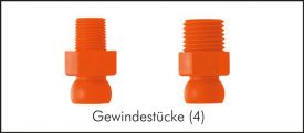 Kühlmittel-Gelenkschlauchsystem - Cool-Line 1/4" (NW 6), PN 6, Einzelteile