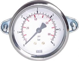 Einbaumanometer mit Dreikant-Frontring Ø 40, 50, 63 mm, Klasse 2,5