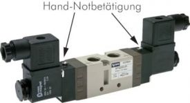 5/2-Wege-Magnetventile G 1/4", Baureihe SF4000, alle Steuerspannungen