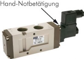 5/2-Wege-Magnetventile G 1/2", Baureihe SF6000, alle Steuerspannungen