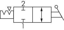 2/2-Wege & 3/2-Wege Kipphebelventile (Hohlschraubenventile)