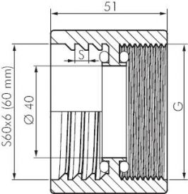 Adapter (Industriequalität) für IBC-Container, IBC-Adapter, Containeradapter, Adapter für IBC-Fässer