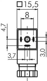 Normstecker für Magnetspulen