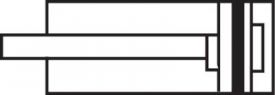 Rundzylinder, doppeltwirkend, Ø 32 - 63, Zylinder, Kolben, Hub, Pneumatikzylinder, Isozylinder, Iso-Zylinder