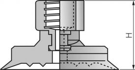 Ovalsauger (ohne Halter), 15 - 100 mm