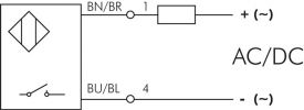 Zylinderschalter - T-Nut (5mm, durchgehend), Typ A