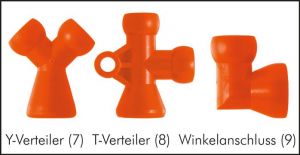 Kühlmittel-Gelenkschlauchsystem - Cool-Line 1/4" (NW 6), PN 6, Einzelteile