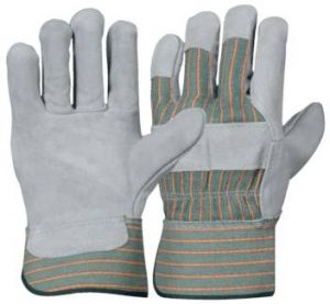 Lederhandschuh, Montagehandschuh, VE = 12 Paar, Handschuh, Möbellederhandschuh, Industriequalität, leicht