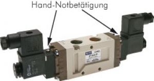 5/2-Wege-Magnetventile G 3/8", Baureihe SF5000, alle Steuerspannungen