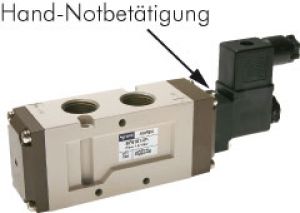 5/2-Wege-Magnetventile G 1/2", Baureihe SF6000, alle Steuerspannungen