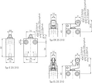 3/2-Wege Nockenventile & Rollenventile, Airtec