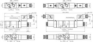 5/2-Wege-Magnetventile G 1/4", Baureihe SF4000, alle Steuerspannungen