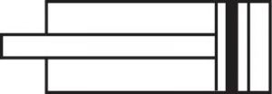 Kompaktzylinder, doppeltwirkend, ISO 21287 (Eco-Line), Zylinder, Kolben, Hub, Pneumatikzylinder, Isozylinder, Iso-Zylinder