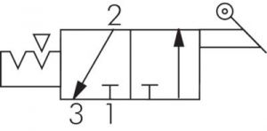 3/2-Wege-Handhebelventile G 1/4", Baureihe XMV 200