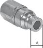 Flat-face Kupplungen mit Innengewinde, ISO 16028, für Land- und Baumaschinen, alle Größen, Hydraulikkupplungen Hydraulik, Steck-Kupplungen, Landmaschinen, Baumaschinen, Muffe, Stecker, Kupplung, Traktor, Bagger, Landtechnik, Gabelstapler