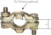 Schlauchklemmen 2-teilig mit losen Zungen und Sicherheitsklauen, DIN 20039 B, Temperguss verzinkt, alle Größen, Schelle, Schlauchschelle, Schlauchklemme, Schraubschelle, Schraubklemme,Mehrbereichsschelle, Schlauchzubehör, IDEAL, ABA, NORMA